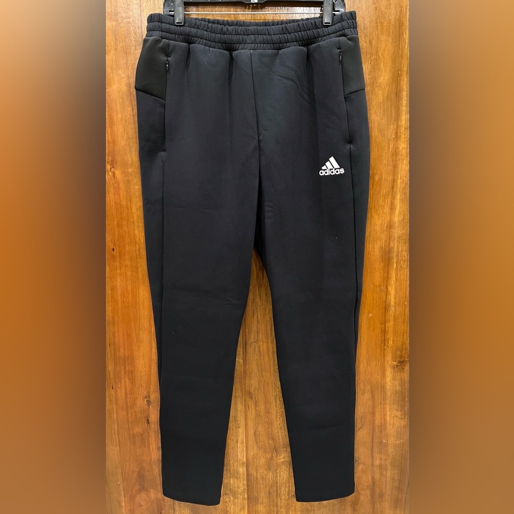 Adidas Men’s Black AeroReadyTrack Pants